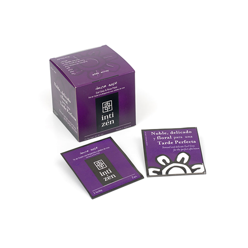 INCA ROSE TEA ¨INTI ZEN¨ (box de 15 Tea´s bags). Black Tea, rose petals ...